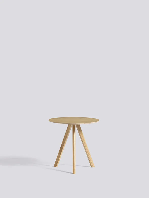 Copenhague CPH20 Sofabord, Ø50 cm fra Hay - Lakeret eg / Samme som stel - Jacobsen Plus