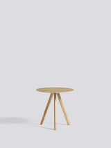 Copenhague CPH20 Sofabord, Ø50 cm fra Hay - Lakeret eg / Samme som stel - Jacobsen Plus