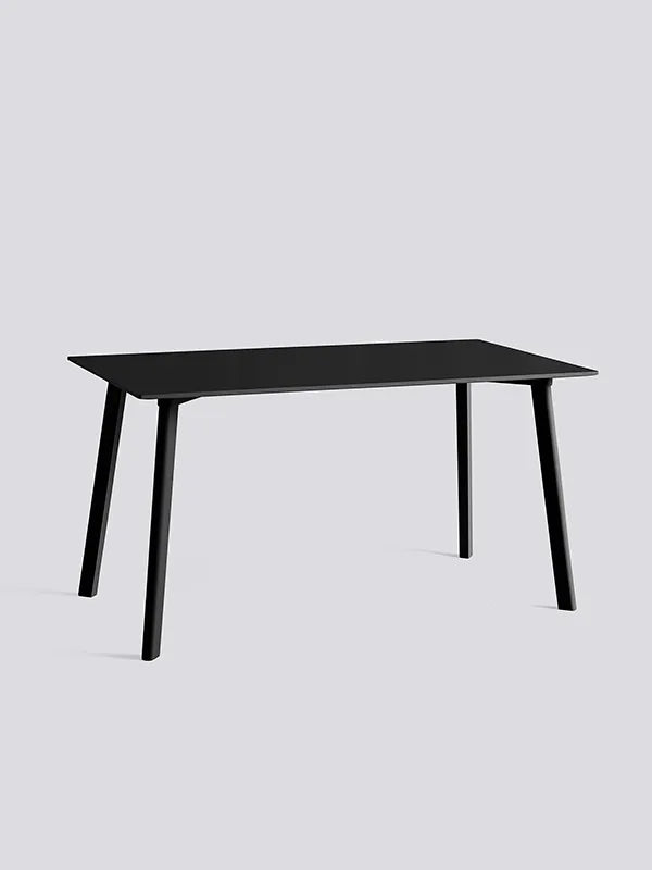 CPH Deux 210 Bord fra Hay - L140 x B75 x H73 cm / Ink black laminat / Ink black (bøg) - Jacobsen Plus