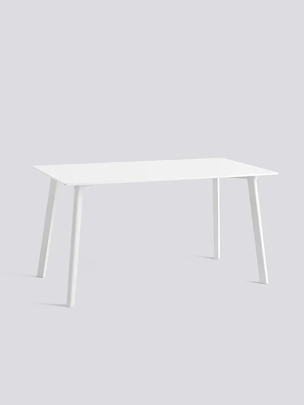 CPH Deux 210 Bord fra Hay - L140 x B75 x H73 cm / Pearl white laminat / Pearl white (bøg) - Jacobsen Plus