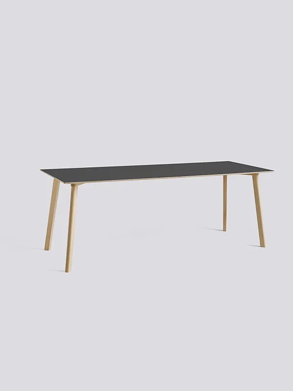 CPH Deux 210 Bord fra Hay - L200 x B75 x H73 cm / Stone grey laminat / Ubehandlet bøg - Jacobsen Plus