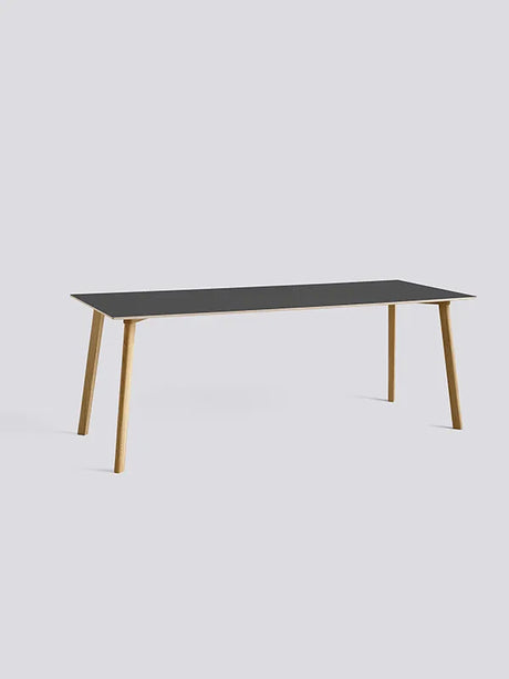 CPH Deux 210 Bord fra Hay - L200 x B75 x H73 cm / Stone grey laminat / Matlakeret eg - Jacobsen Plus