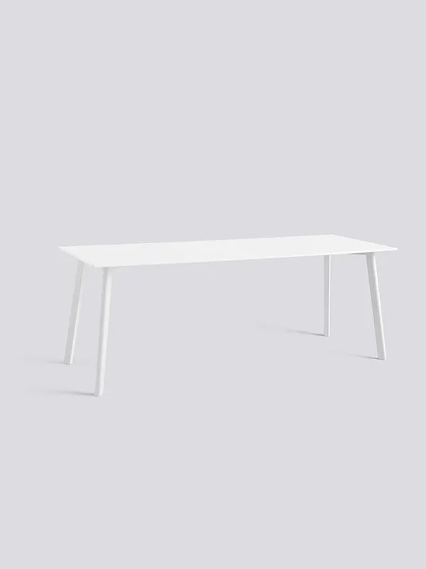 CPH Deux 210 Bord fra Hay - L200 x B75 x H73 cm / Pearl white laminat / Pearl white (bøg) - Jacobsen Plus