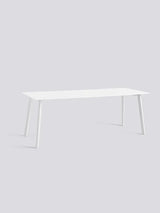 CPH Deux 210 Bord fra Hay - L200 x B75 x H73 cm / Pearl white laminat / Pearl white (bøg) - Jacobsen Plus
