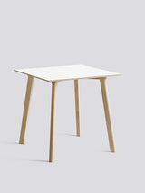 CPH Deux 210 Bord fra Hay - L75 x B75 x H73 cm / Pearl white laminat / Ubehandlet bøg - Jacobsen Plus