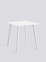 CPH Deux 210 Bord fra Hay - L75 x B75 x H73 cm / Pearl white laminat / Pearl white (bøg) - Jacobsen Plus