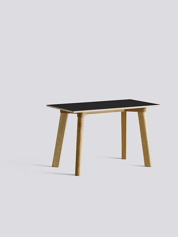 CPH Deux 215 Bænk fra Hay - L75 x B35 x H45 cm / Ink black laminat / Matlakeret eg - Jacobsen Plus