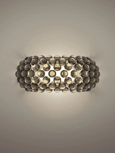 Caboche Plus Media LED væglampe fra Foscarini - Grå - Jacobsen Plus