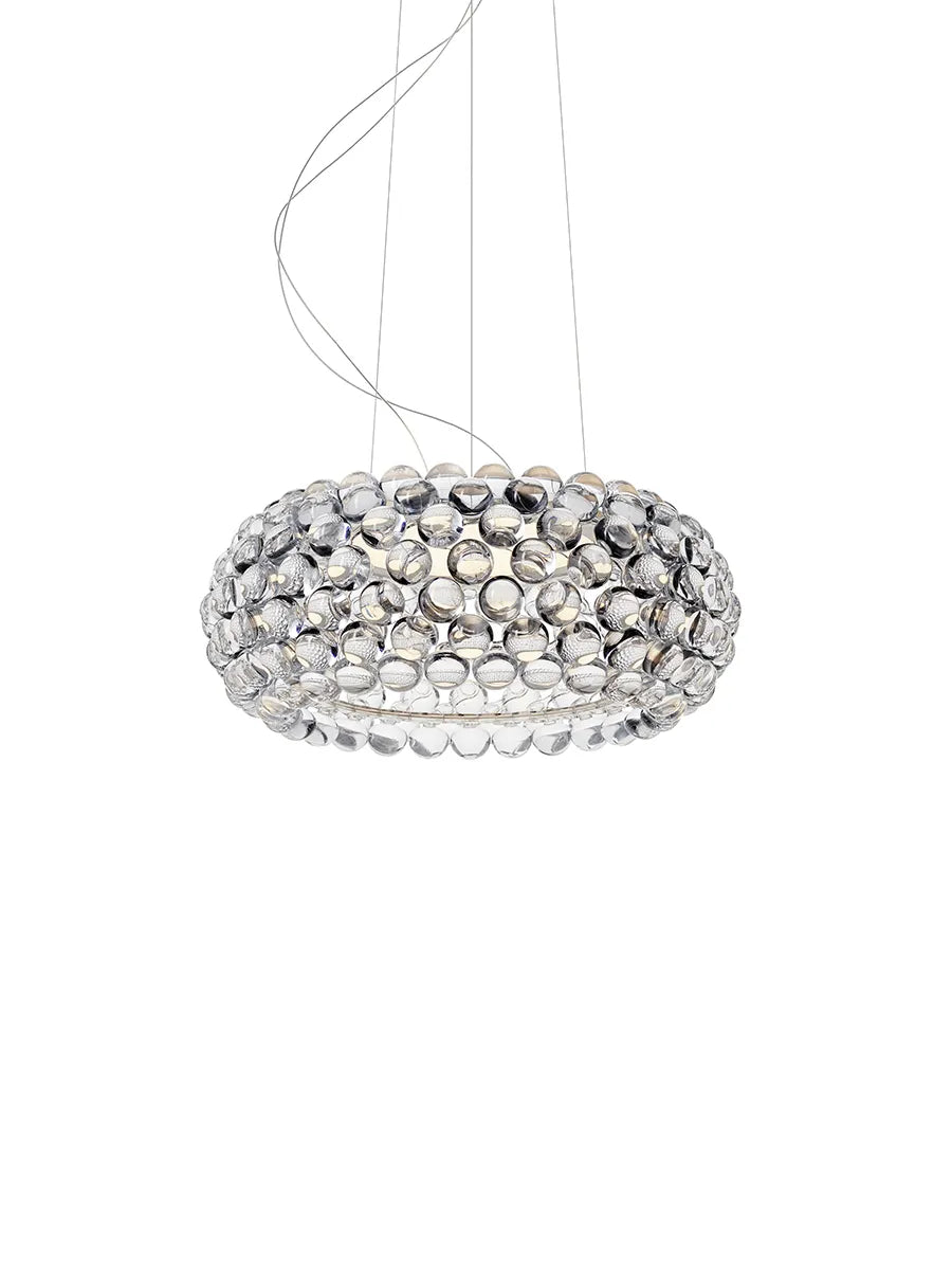 Caboche Plus Media LED pendel fra Foscarini - Transparent - Jacobsen Plus
