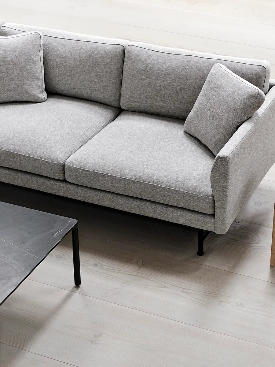 Calmo 2-personers Sofa, sunniva 717 fra Fredericia Furniture - 3 - Jacobsen Plus