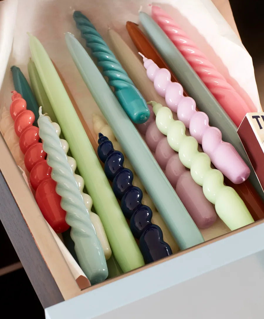 Spiral lys, 6 stk fra Hay