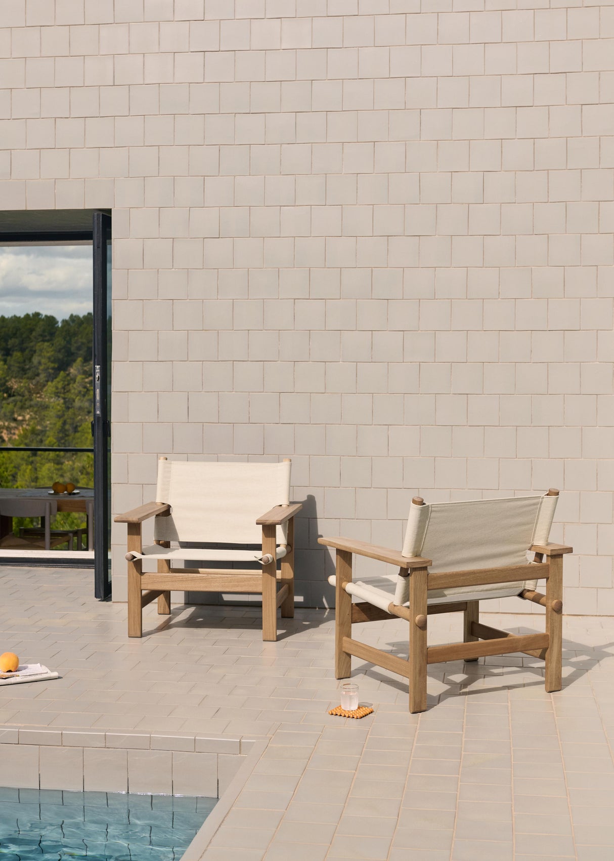 The Canvas Chair udendørs loungestol af Børge Mogensen - 10 - Jacobsen Plus