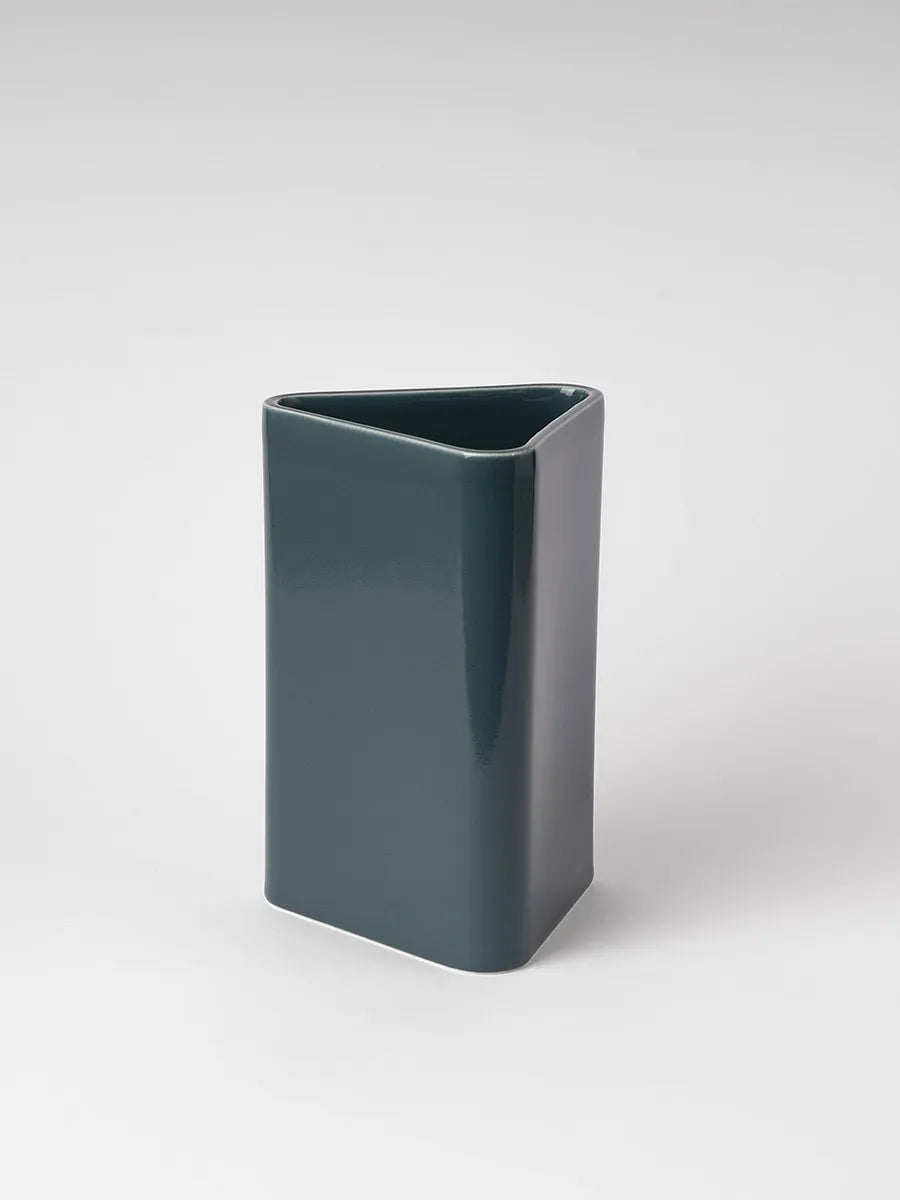Canvas Vase, large fra raawii - Peacock Blue - Jacobsen Plus