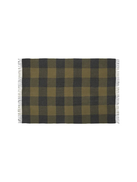 Caracas Plaid, umber fra Silkeborg Uldspinderi - 4 - Jacobsen Plus