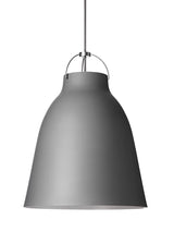 Caravaggio Pendel, matt fra Fritz Hansen - P1 (Ø165mm) / Grå 45 - Jacobsen Plus