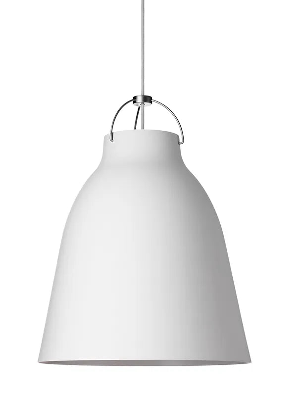 Caravaggio Pendel, matt fra Fritz Hansen - P1 (Ø165mm) / Hvid - Jacobsen Plus