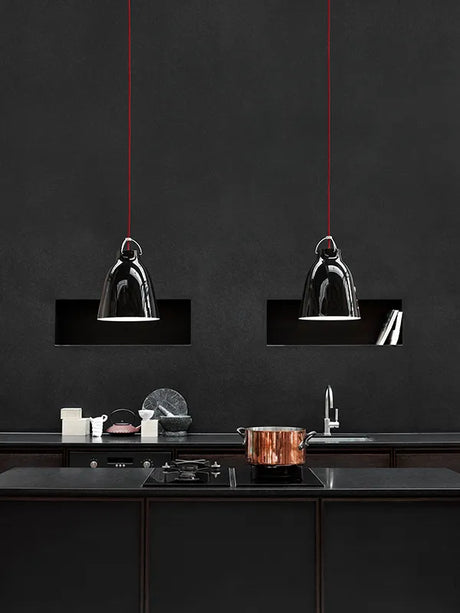 Caravaggio Pendel fra Fritz Hansen - P1 (Ø165mm) / Sort - Jacobsen Plus