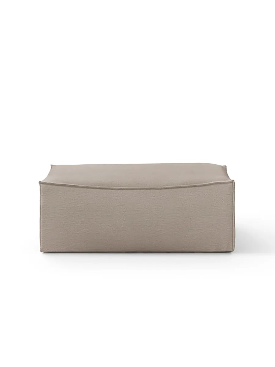 Catena Pouf Cotton Linen, natural fra Ferm Living - 1 - Jacobsen Plus