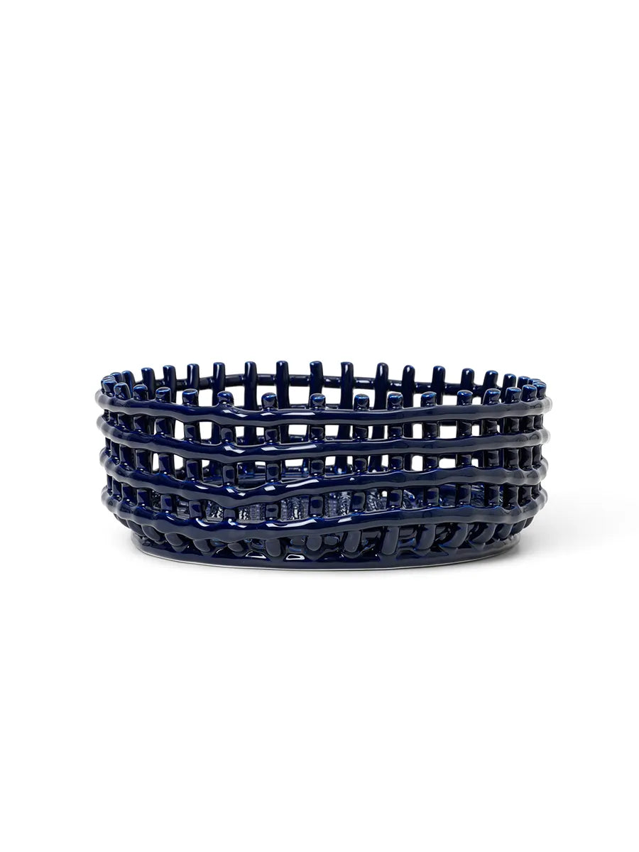 Ceramic Centrepiece fra Ferm Living - Blue - Jacobsen Plus