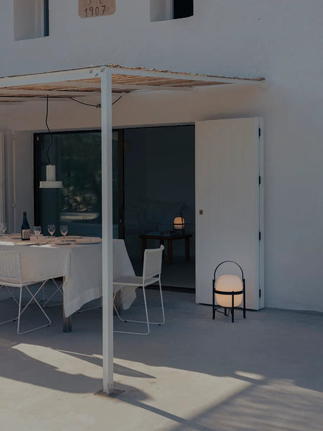 Cesta Exterior Lampe fra Santa and Cole - Black - Jacobsen Plus