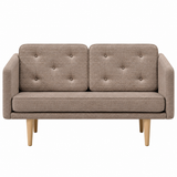 No. 1 Sofa 2-personers, Mood af Børge Mogensen - Mood 1103 - Olieret eg - Jacobsen Plus