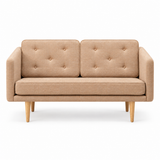 No. 1 Sofa 2-personers, Mood af Børge Mogensen - Mood 1105 - Olieret eg - Jacobsen Plus