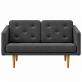 No. 1 Sofa 2-personers, Mood af Børge Mogensen - Mood 2101 - Olieret eg - Jacobsen Plus