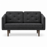 No. 1 Sofa 2-personers, Mood af Børge Mogensen - Mood 2102 - Røget eg bejdset - Jacobsen Plus