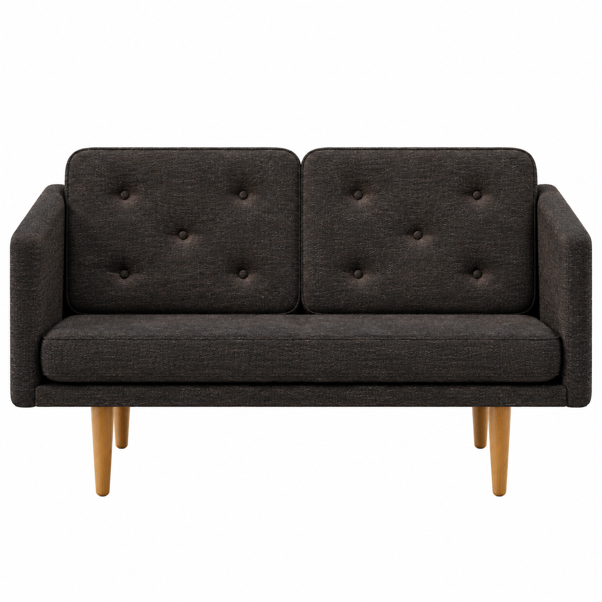 No. 1 Sofa 2-personers, Mood af Børge Mogensen - Mood 2102 - Olieret eg - Jacobsen Plus