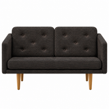 No. 1 Sofa 2-personers, Mood af Børge Mogensen - Mood 2102 - Olieret eg - Jacobsen Plus