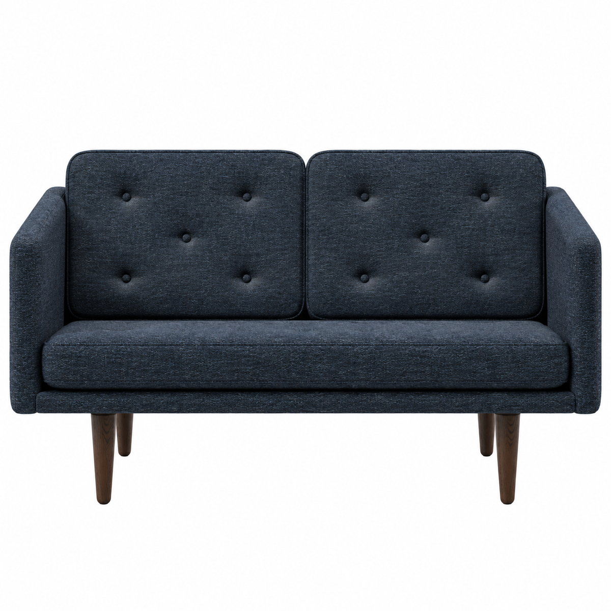 No. 1 Sofa 2-personers, Mood af Børge Mogensen - Mood 2103 - Røget eg bejdset - Jacobsen Plus