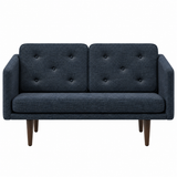 No. 1 Sofa 2-personers, Mood af Børge Mogensen - Mood 2103 - Røget eg bejdset - Jacobsen Plus