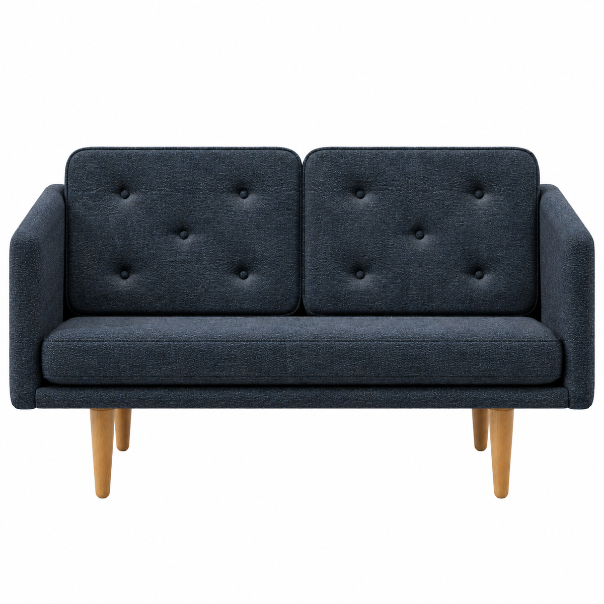 No. 1 Sofa 2-personers, Mood af Børge Mogensen - Mood 2103 - Olieret eg - Jacobsen Plus
