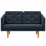 No. 1 Sofa 2-personers, Mood af Børge Mogensen - Mood 2103 - Olieret eg - Jacobsen Plus