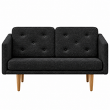 No. 1 Sofa 2-personers, Mood af Børge Mogensen - Mood 2104 - Olieret eg - Jacobsen Plus