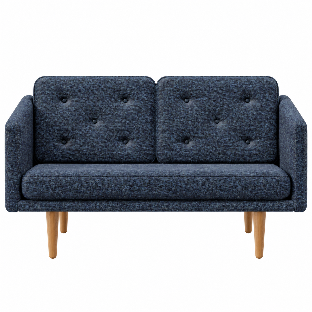 No. 1 Sofa 2-personers, Mood af Børge Mogensen - Mood 2106 - Olieret eg - Jacobsen Plus