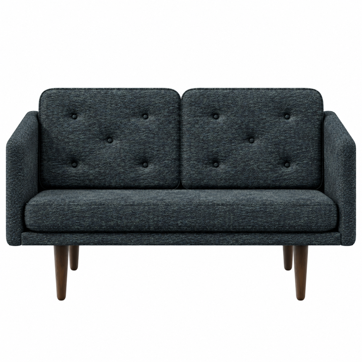 No. 1 Sofa 2-personers, Mood af Børge Mogensen - Mood 2107 - Røget eg bejdset - Jacobsen Plus