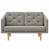 No. 1 Sofa 2-personers, Mood af Børge Mogensen - Mood 3101 - Olieret eg - Jacobsen Plus
