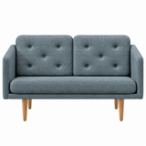 No. 1 Sofa 2-personers, Mood af Børge Mogensen - Mood 3103 - Olieret eg - Jacobsen Plus