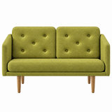 No. 1 Sofa 2-personers, Mood af Børge Mogensen - Mood 3104 - Olieret eg - Jacobsen Plus