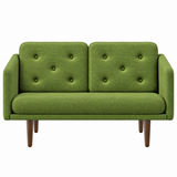 No. 1 Sofa 2-personers, Mood af Børge Mogensen - Mood 4103 - Røget eg bejdset - Jacobsen Plus