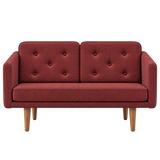 No. 1 Sofa 2-personers, Mood af Børge Mogensen - Mood 5102 - Olieret eg - Jacobsen Plus