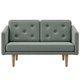 No. 1 Sofa 2-personers, Mood af Børge Mogensen - Mood 4106 - Olieret eg - Jacobsen Plus
