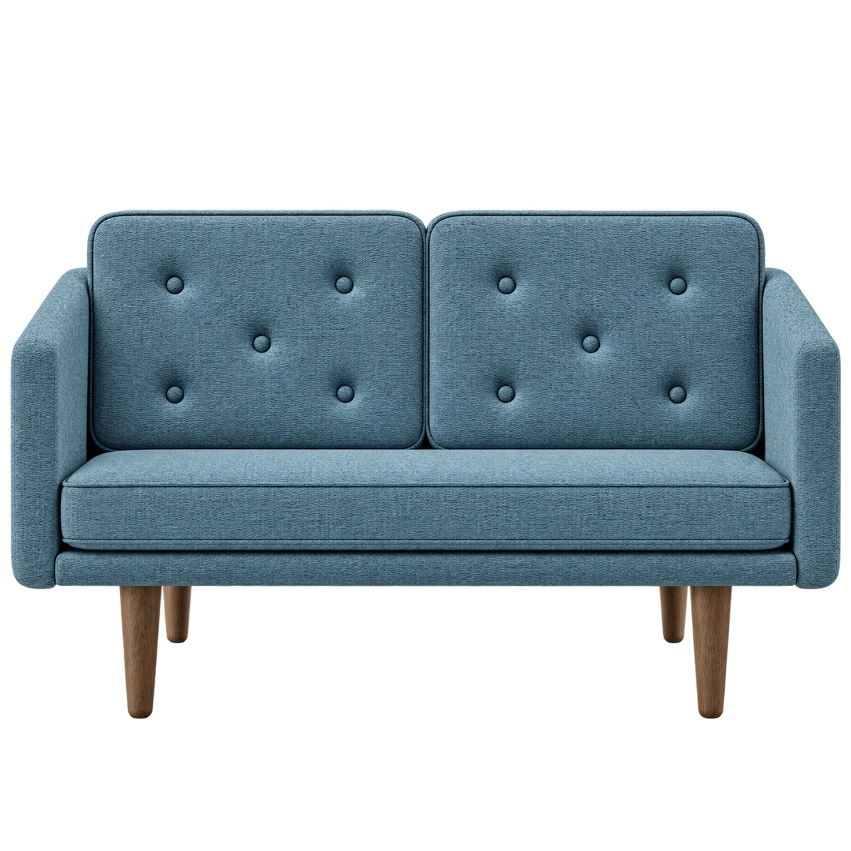 No. 1 Sofa 2-personers, Mood af Børge Mogensen - Mood 5103 - Røget eg bejdset - Jacobsen Plus