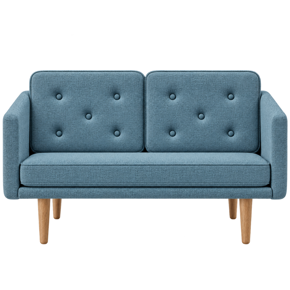 No. 1 Sofa 2-personers, Mood af Børge Mogensen - Mood 5103 - Olieret eg - Jacobsen Plus