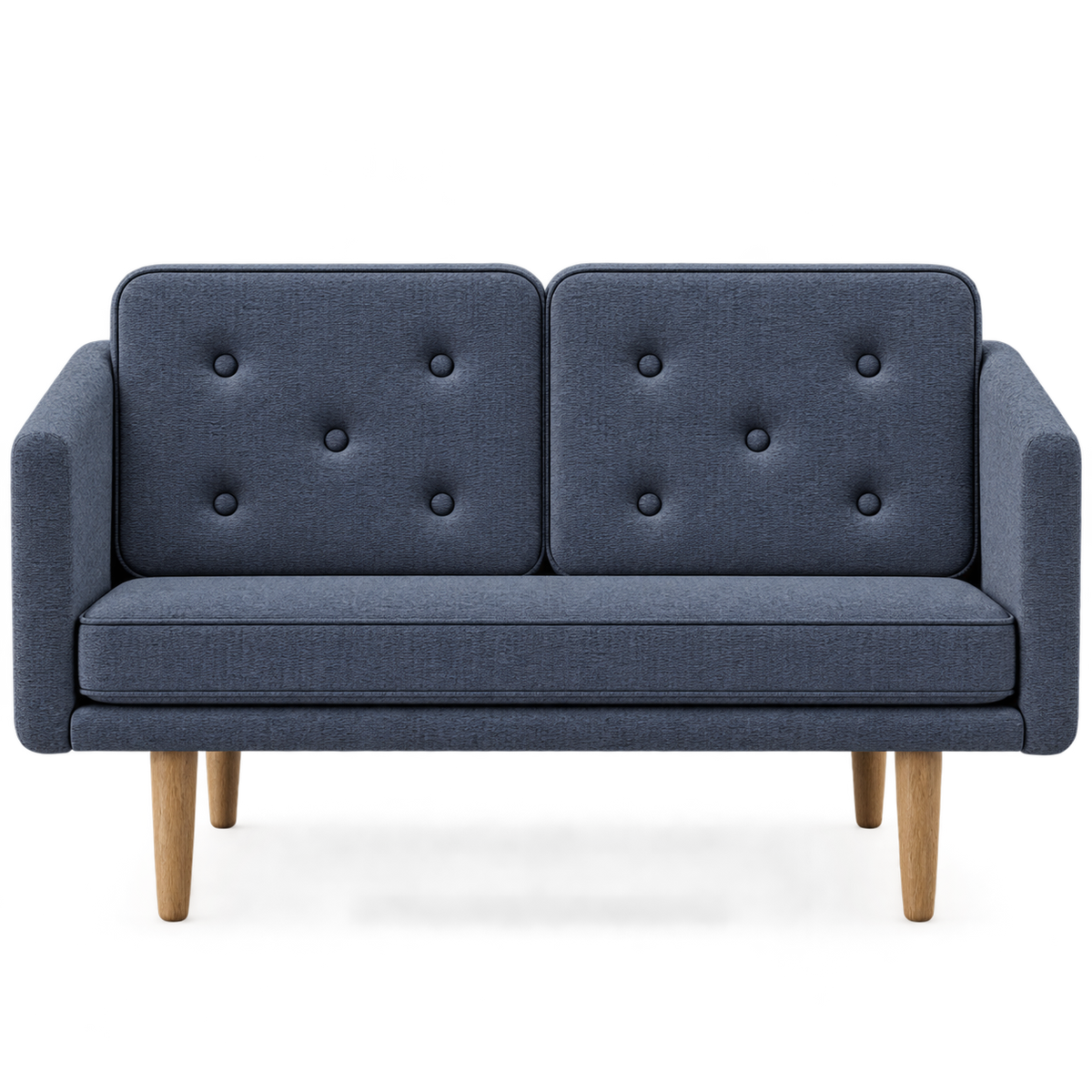 No. 1 Sofa 2-personers, Mood af Børge Mogensen - Mood 5104 - Olieret eg - Jacobsen Plus