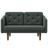 No. 1 Sofa 2-personers, Mood af Børge Mogensen - Mood 5105 - Røget eg bejdset - Jacobsen Plus