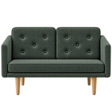 No. 1 Sofa 2-personers, Mood af Børge Mogensen - Mood 5105 - Olieret eg - Jacobsen Plus