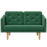 No. 1 Sofa 2-personers, Mood af Børge Mogensen - Mood 6101 - Olieret eg - Jacobsen Plus