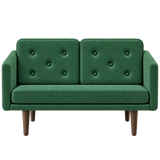 No. 1 Sofa 2-personers, Mood af Børge Mogensen - Mood 6101 - Røget eg bejdset - Jacobsen Plus